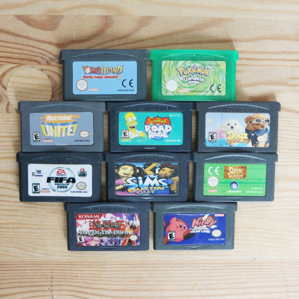 10 GameBoy Spiele zum TOP Preis! - GBA 434