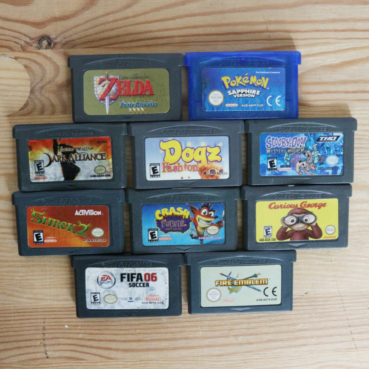 10 GameBoy Spiele zum TOP Preis! - GBA 440