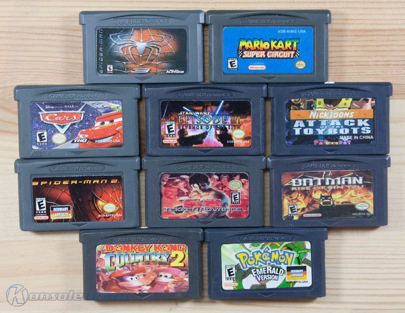 10 GameBoy Spiele zum TOP Preis! - GBA101