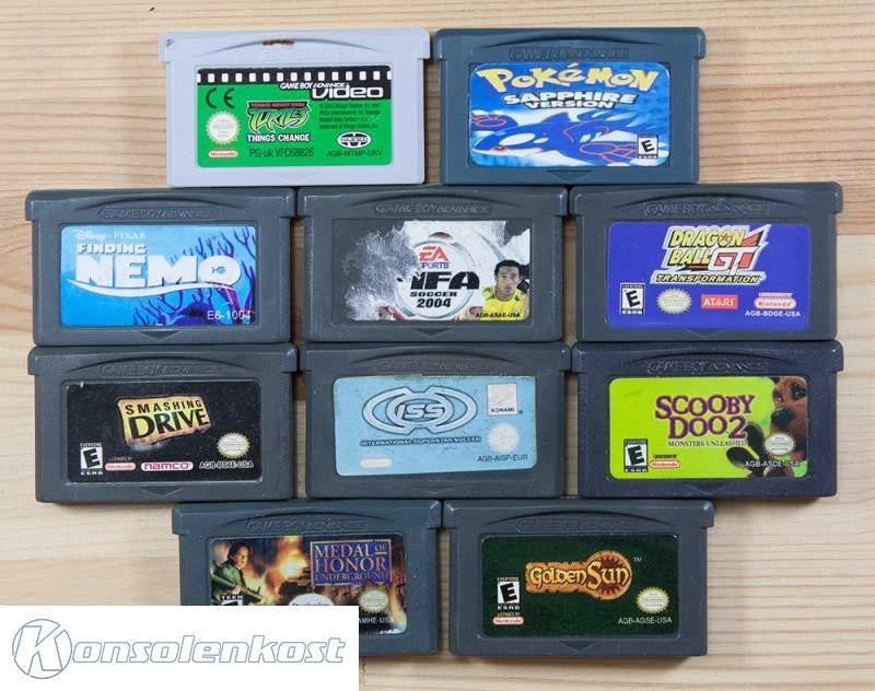 10 GameBoy Spiele zum TOP Preis! - GBA102