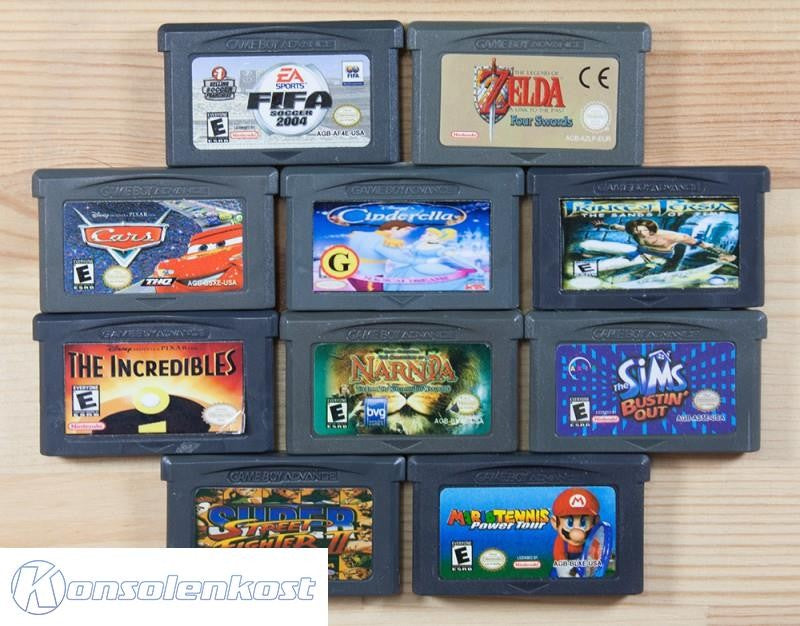 10 GameBoy Spiele zum TOP Preis! - GBA103