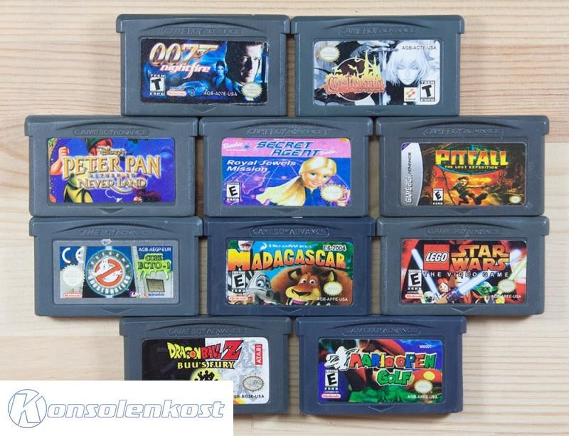 10 GameBoy Spiele zum TOP Preis! - GBA104