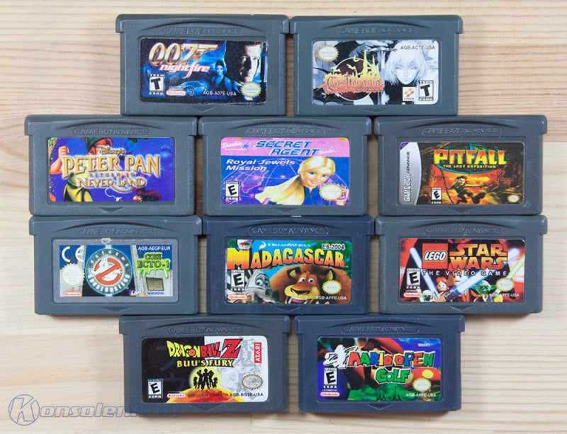 10 GameBoy Spiele zum TOP Preis! - GBA104
