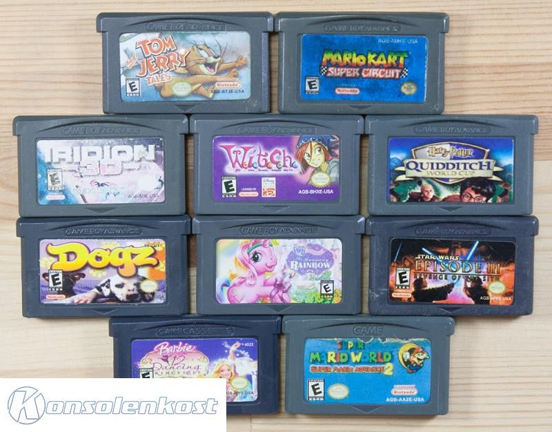 10 GameBoy Spiele zum TOP Preis! - GBA106