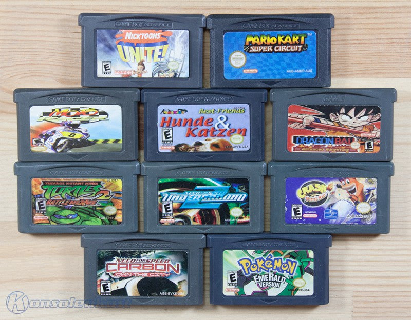 10 GameBoy Spiele zum TOP Preis! - GBA107