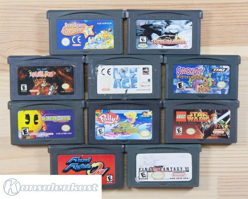 10 GameBoy Spiele zum TOP Preis! - GBA108
