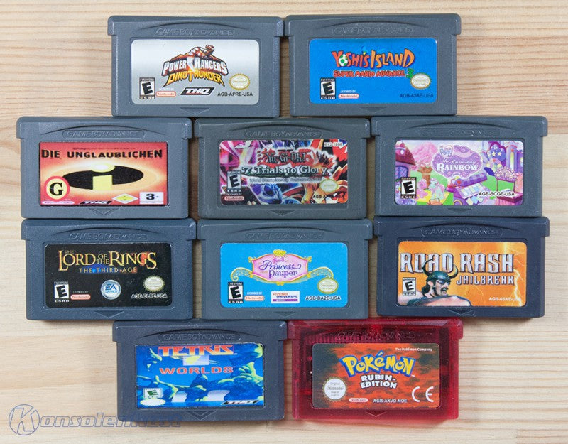 10 GameBoy Spiele zum TOP Preis! - GBA111