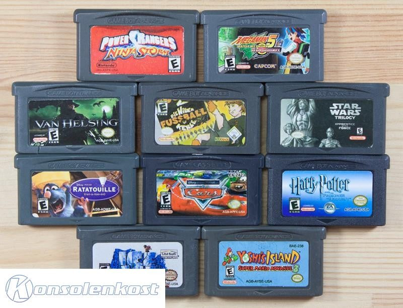 10 GameBoy Spiele zum TOP Preis! - GBA115