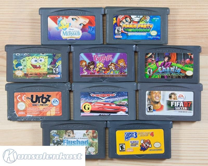 10 GameBoy Spiele zum TOP Preis! - GBA116