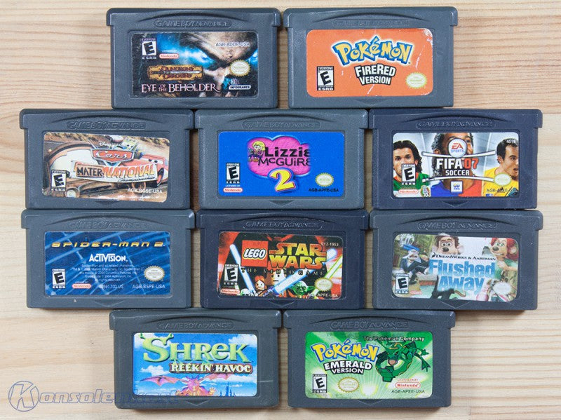 10 GameBoy Spiele zum TOP Preis! - GBA117