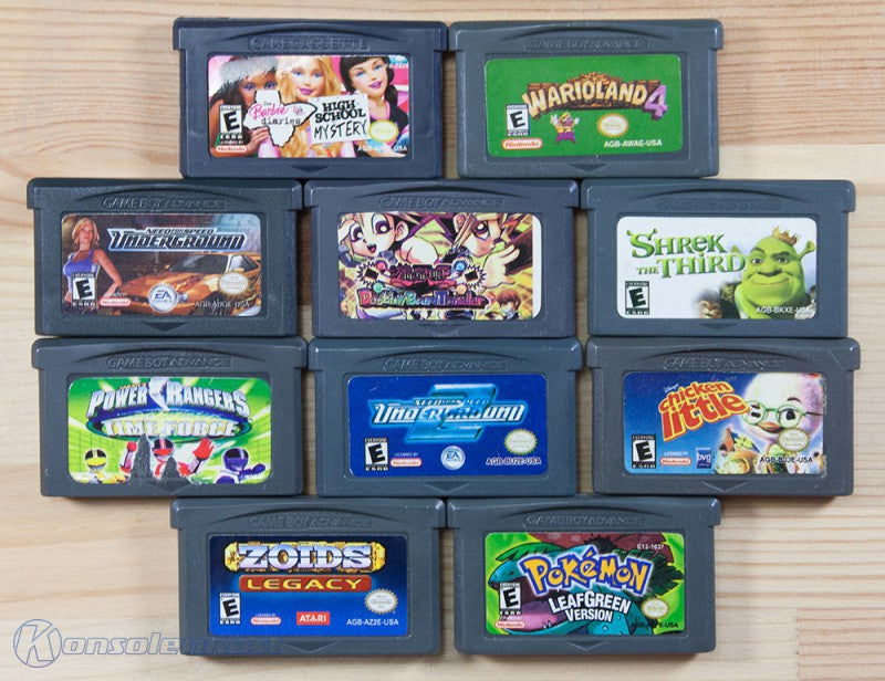 10 GameBoy Spiele zum TOP Preis! - GBA118
