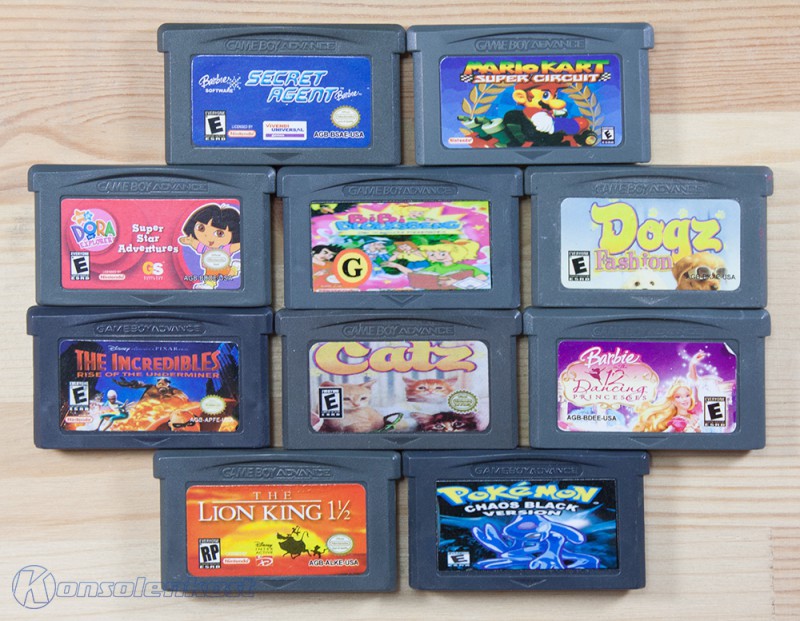 10 GameBoy Spiele zum TOP Preis! - GBA119