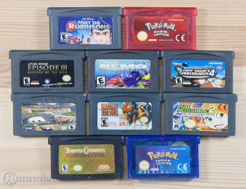 10 GameBoy Spiele zum TOP Preis! - GBA120