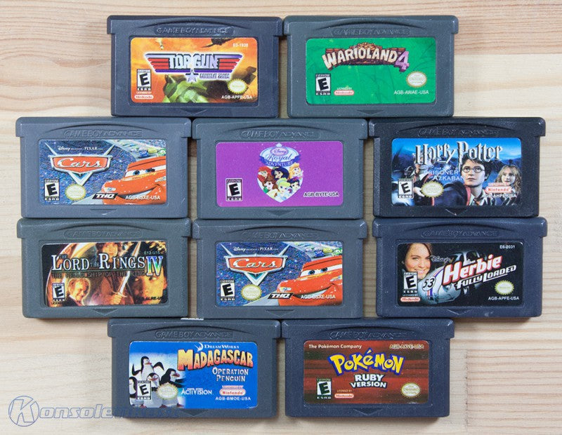 10 GameBoy Spiele zum TOP Preis! - GBA121