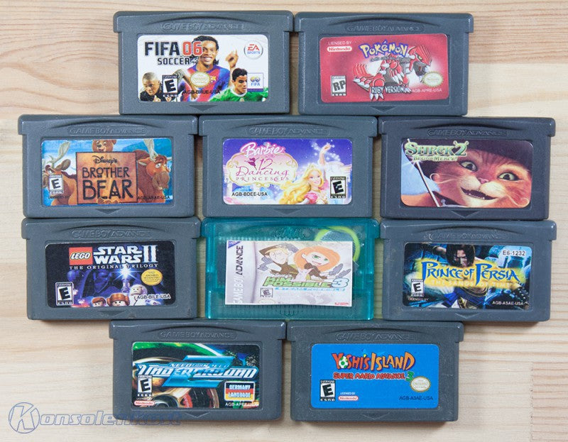 10 GameBoy Spiele zum TOP Preis! - GBA122