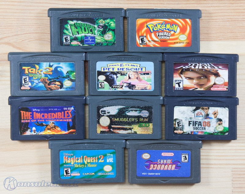 10 GameBoy Spiele zum TOP Preis! - GBA123
