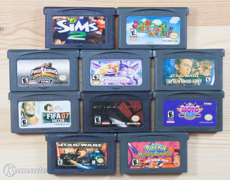 10 GameBoy Spiele zum TOP Preis! - GBA127