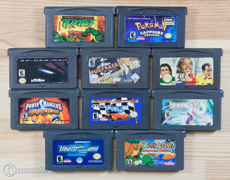 10 GameBoy Spiele zum TOP Preis! - GBA132
