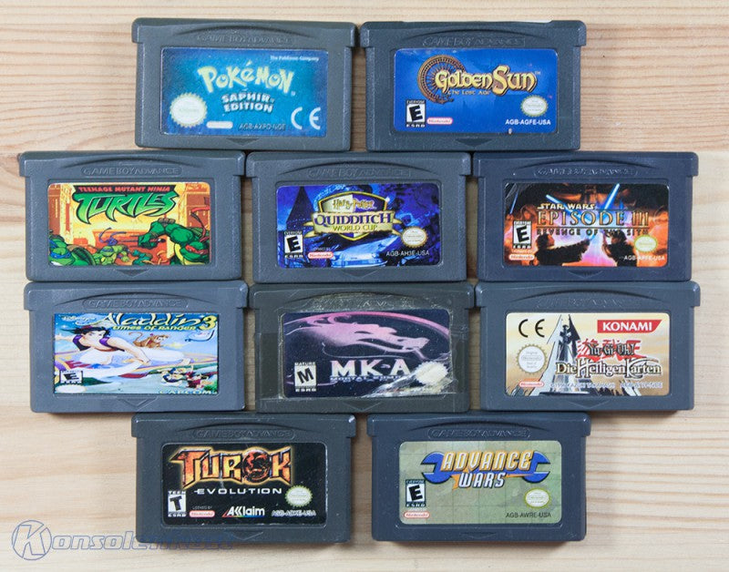 10 GameBoy Spiele zum TOP Preis! - GBA133