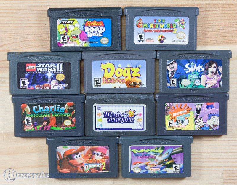 10 GameBoy Spiele zum TOP Preis! - GBA134