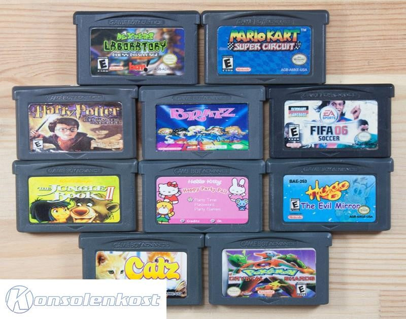 10 GameBoy Spiele zum TOP Preis! - GBA135