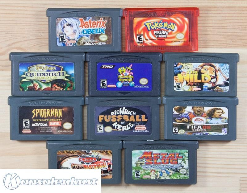 10 GameBoy Spiele zum TOP Preis! - GBA136