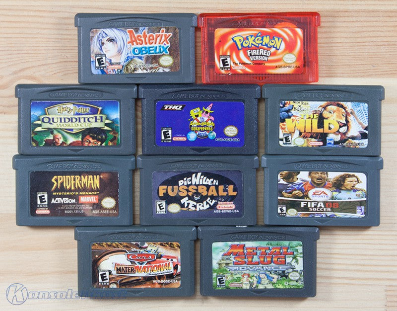 10 GameBoy Spiele zum TOP Preis! - GBA136