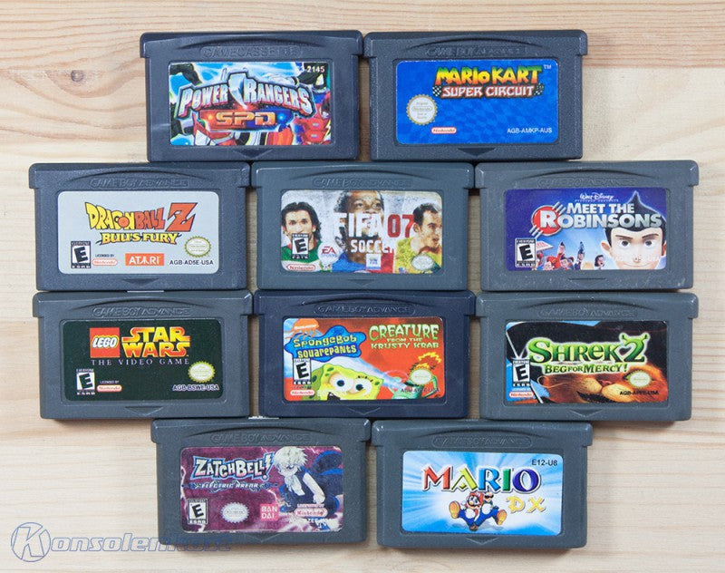10 GameBoy Spiele zum TOP Preis! - GBA137