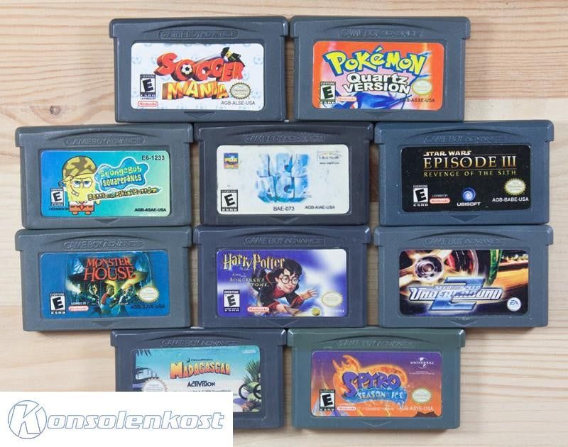 10 GameBoy Spiele zum TOP Preis! - GBA138