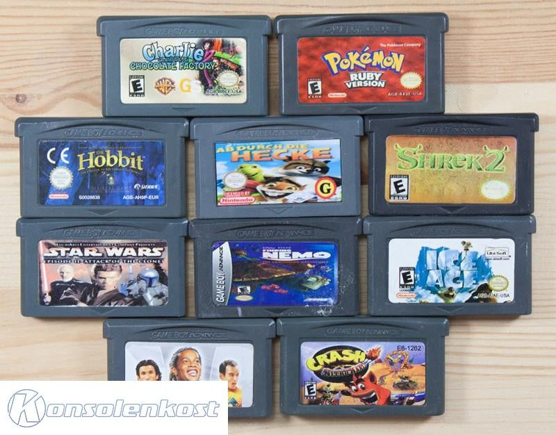 10 GameBoy Spiele zum TOP Preis! - GBA139