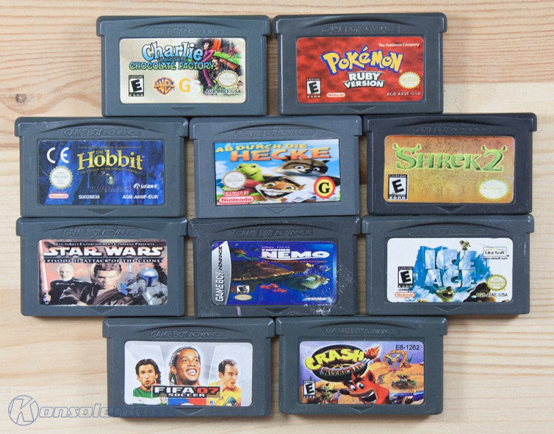 10 GameBoy Spiele zum TOP Preis! - GBA139