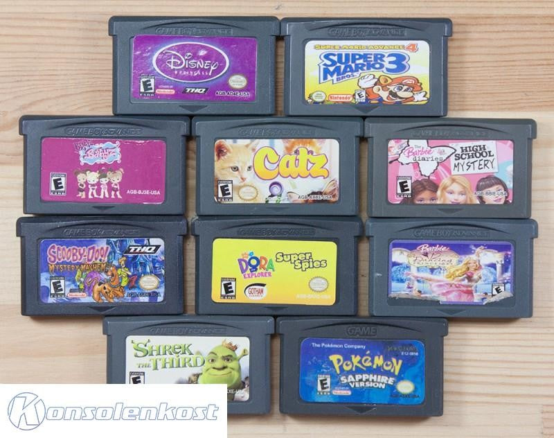 10 GameBoy Spiele zum TOP Preis! - GBA141