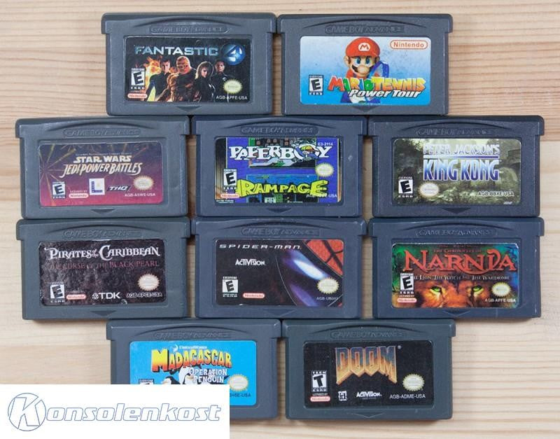 10 GameBoy Spiele zum TOP Preis! - GBA142