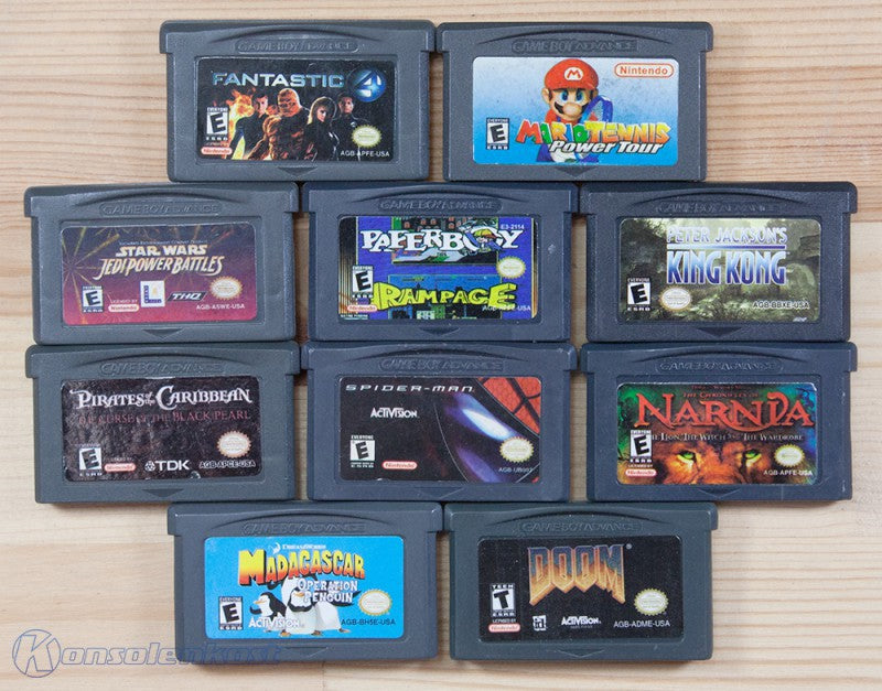 10 GameBoy Spiele zum TOP Preis! - GBA142