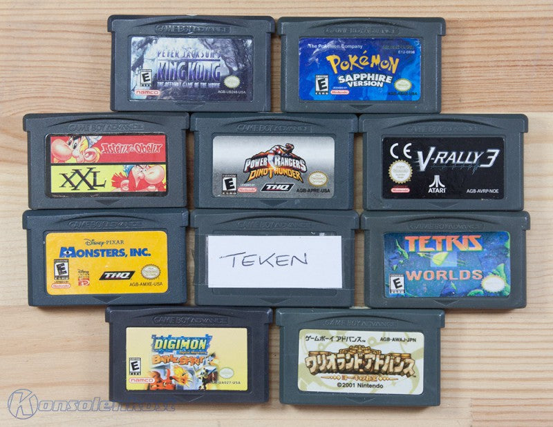 10 GameBoy Spiele zum TOP Preis! - GBA143