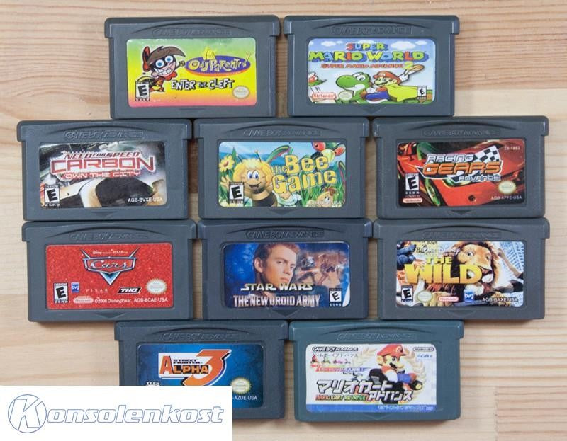 10 GameBoy Spiele zum TOP Preis! - GBA145