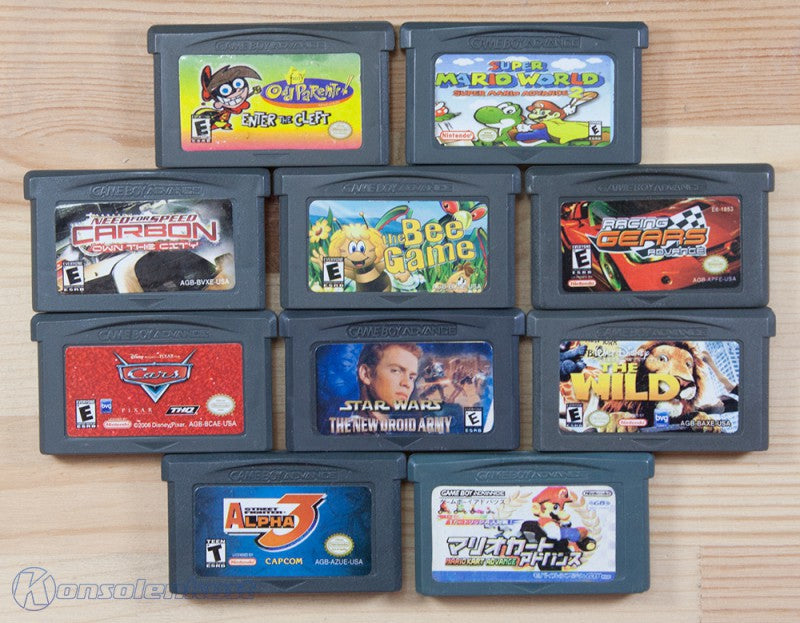 10 GameBoy Spiele zum TOP Preis! - GBA145