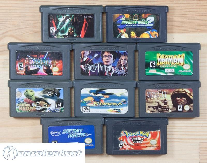 10 GameBoy Spiele zum TOP Preis! - GBA146
