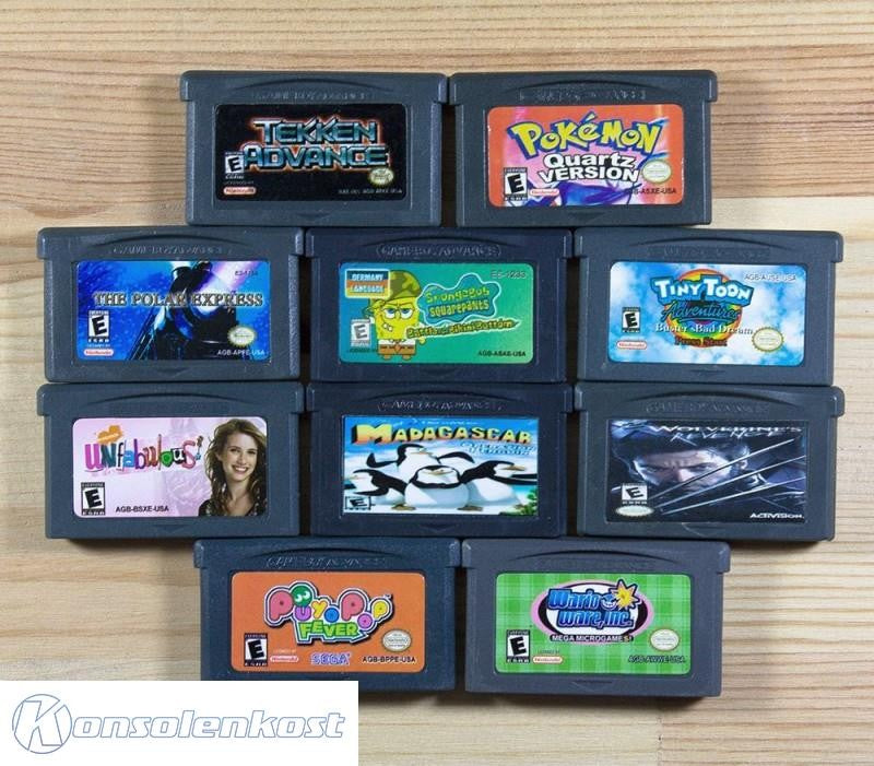 10 GameBoy Spiele zum TOP Preis! - GBA151
