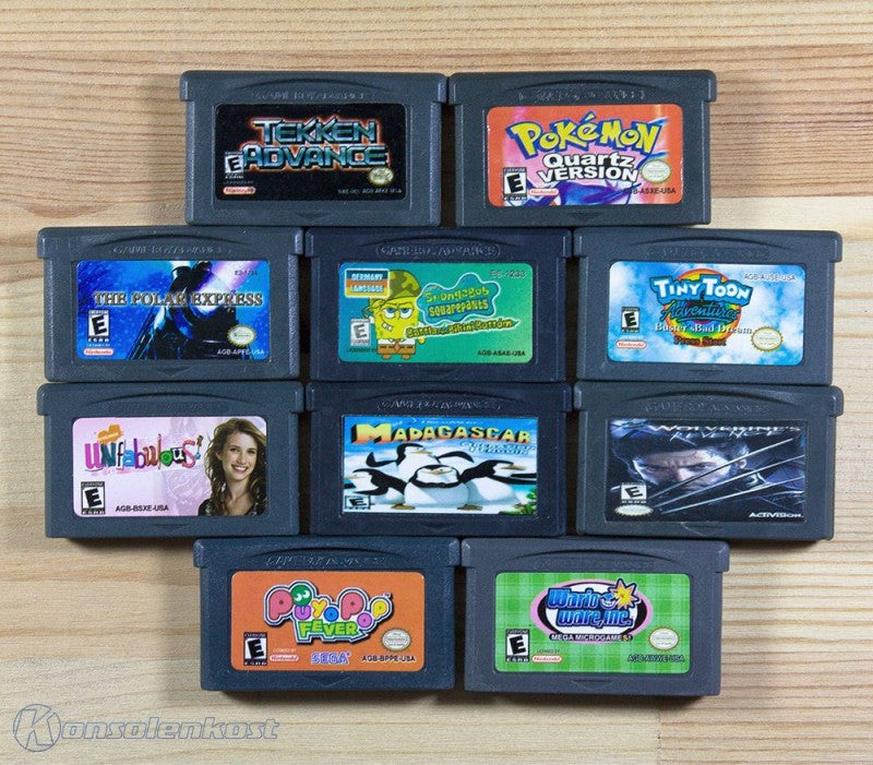 10 GameBoy Spiele zum TOP Preis! - GBA151