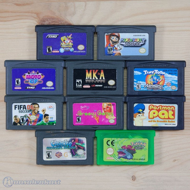 10 GameBoy Spiele zum TOP Preis! - GBA153