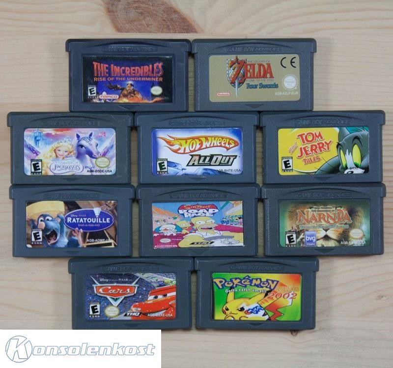 10 GameBoy Spiele zum TOP Preis! - GBA154