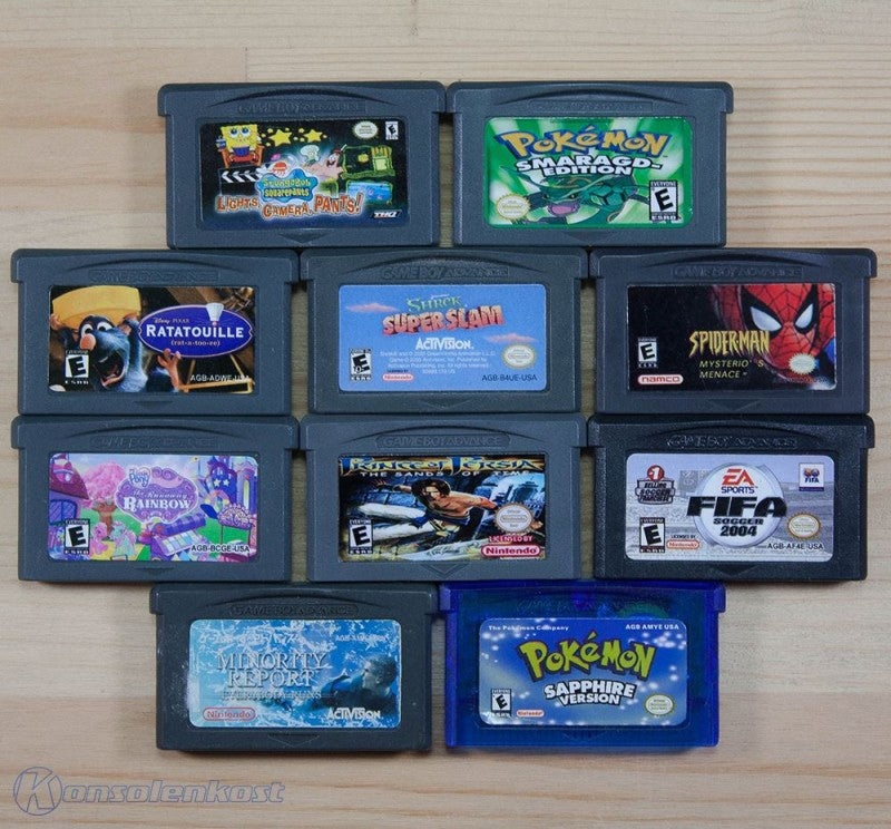 10 GameBoy Spiele zum TOP Preis! - GBA156
