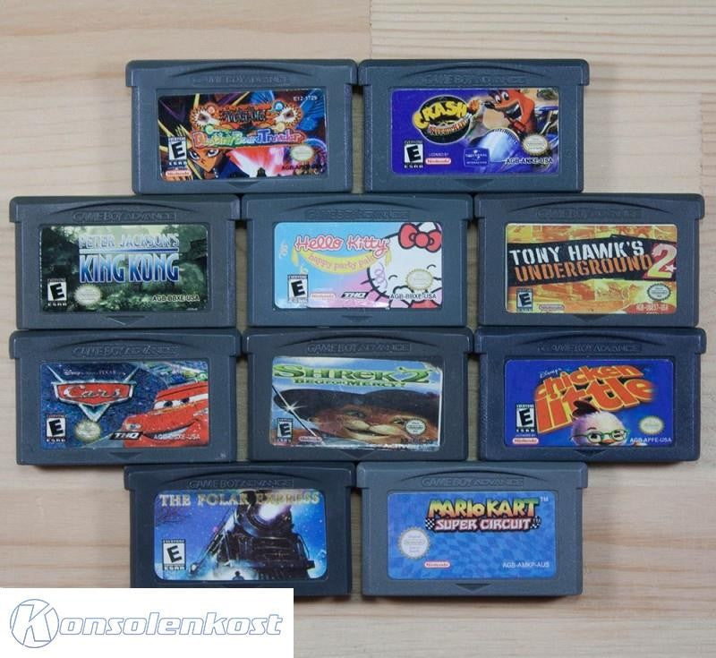 10 GameBoy Spiele zum TOP Preis! - GBA157