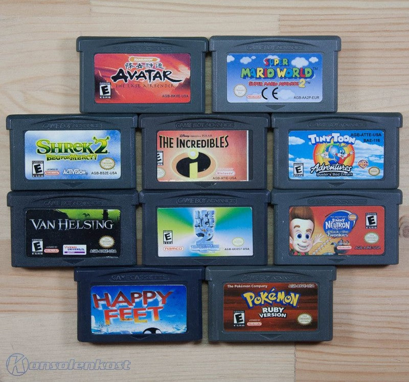 10 GameBoy Spiele zum TOP Preis! - GBA158