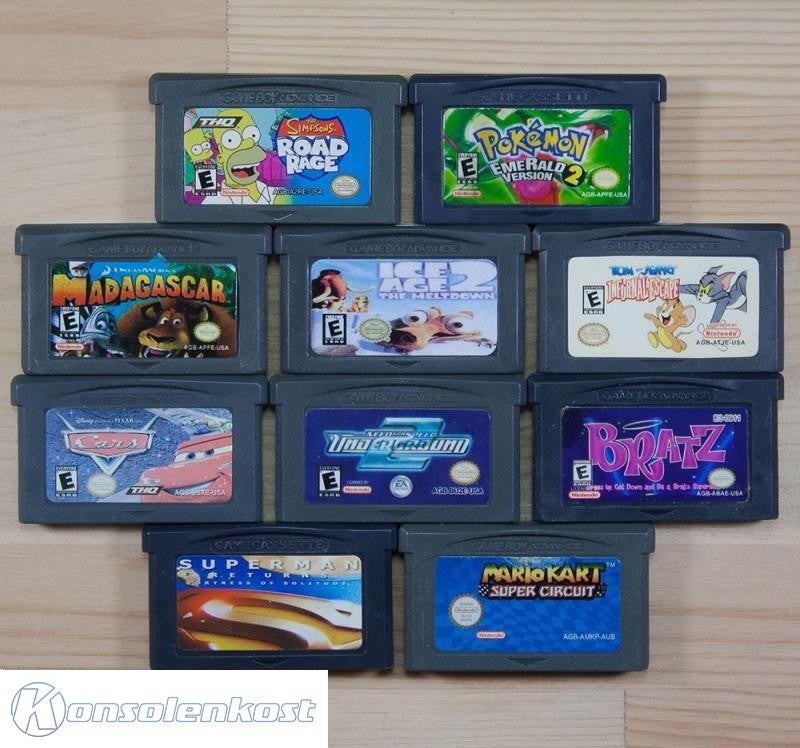 10 GameBoy Spiele zum TOP Preis! - GBA159