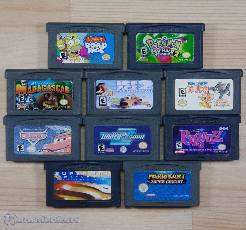 10 GameBoy Spiele zum TOP Preis! - GBA159