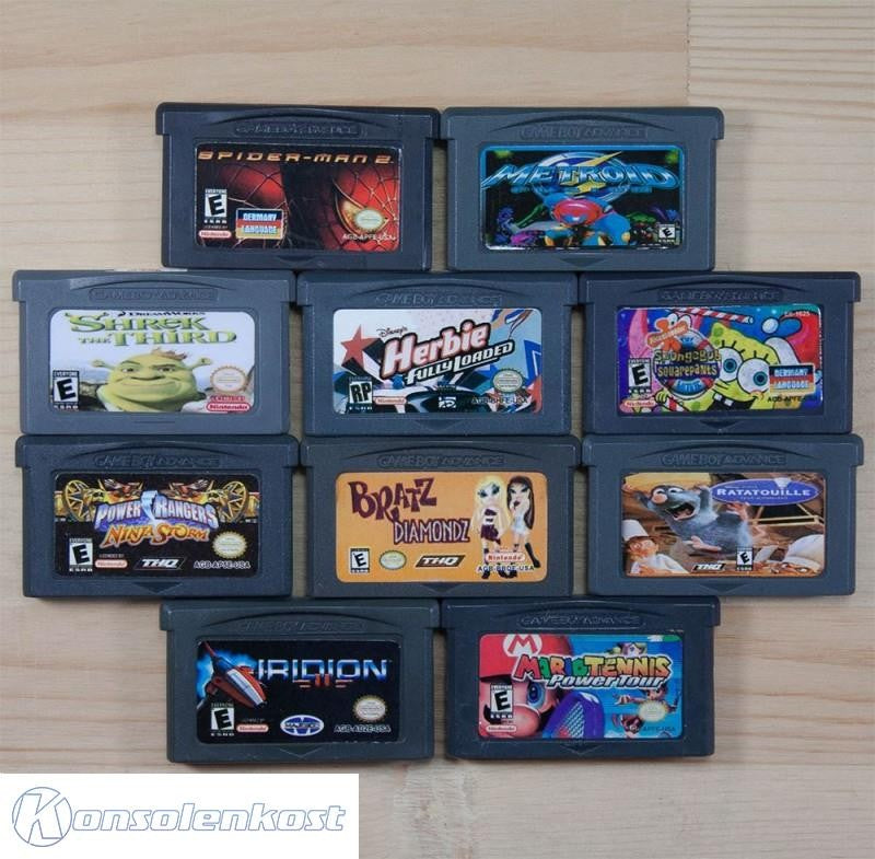 10 GameBoy Spiele zum TOP Preis! - GBA161