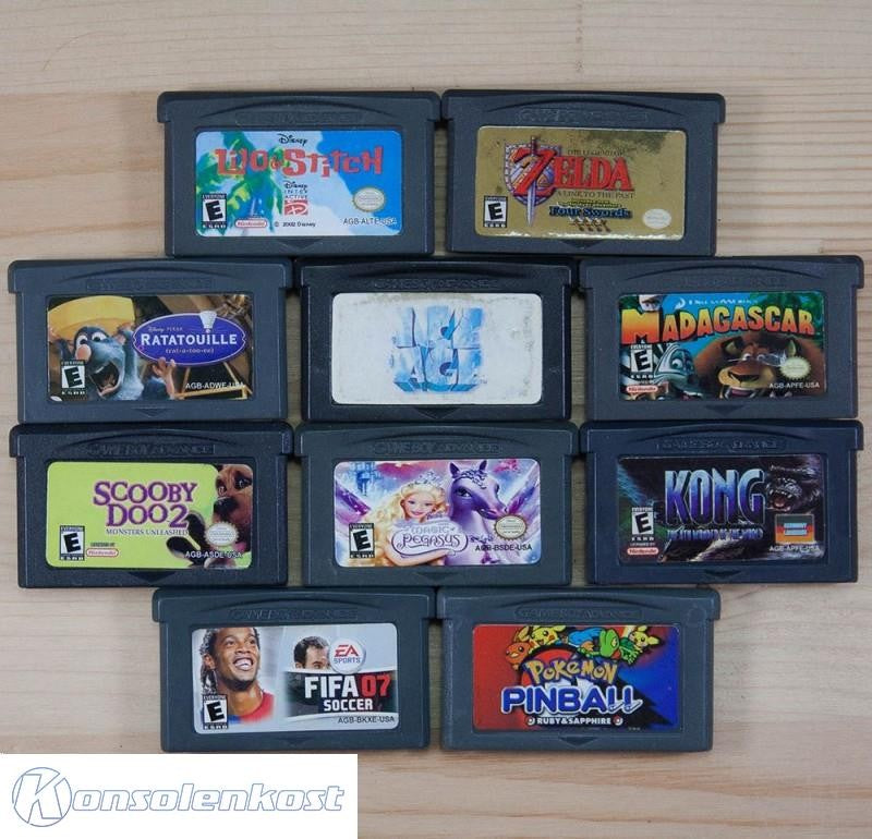 10 GameBoy Spiele zum TOP Preis! - GBA164