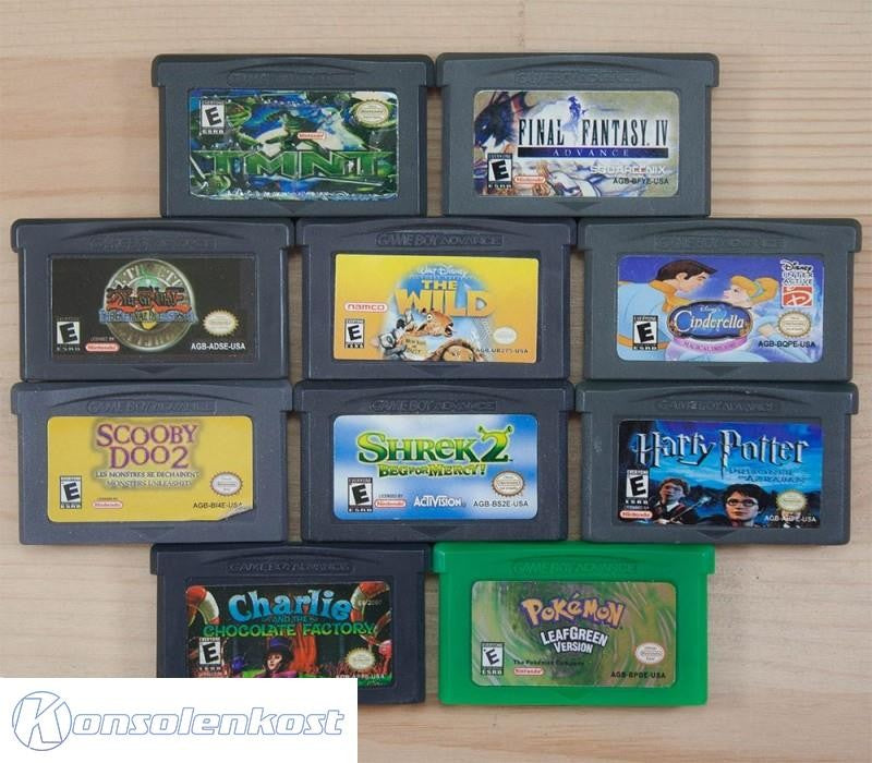 10 GameBoy Spiele zum TOP Preis! - GBA172